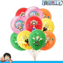 Lade das Bild in den Galerie-Viewer, One Piece Luffy Geburtstags Deko Teller, Becher, Ballons uvm.