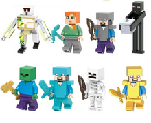 Lade das Bild in den Galerie-Viewer, Minecraft Mini Figuren - viele verschiedene Sets