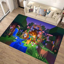 Lade das Bild in den Galerie-Viewer, Minecraft Teppich im Pixel Look - viele Motive