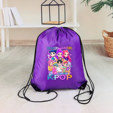 Lade das Bild in den Galerie-Viewer, Kpop Demon Hunter Hunterix Kordeltasche