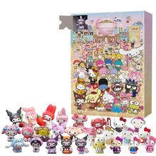Lade das Bild in den Galerie-Viewer, Sanrio Hello Kitty Kuromi Advents Kalender mit 24 Figuren
