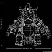 Lade das Bild in den Galerie-Viewer, Super Mario Der mächtige Bowser, 3D-Modell-Bausatz (kompatibel mit 71411, 2807 Bausteine)