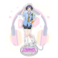 Lade das Bild in den Galerie-Viewer, Stylishe Kpop Demon Hunters Huntrix Acyl Deko Figuren