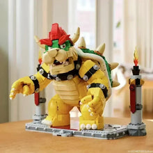 Lade das Bild in den Galerie-Viewer, Super Mario Der mächtige Bowser, 3D-Modell-Bausatz (kompatibel mit 71411, 2807 Bausteine)