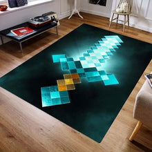 Lade das Bild in den Galerie-Viewer, Minecraft Teppich im Pixel Look - viele Motive