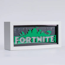 Lade das Bild in den Galerie-Viewer, Stylishe Fortnite Deko Lampe für Tisch, Regal, Gamer