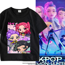 Lade das Bild in den Galerie-Viewer, Kpop Demon Hunters Kinder T-Shirts