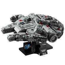 Lade das Bild in den Galerie-Viewer, Star Wars Millennium Falcon 25th Jubiläum Klemm-Baustein Spielzeug Set (921 Teile)