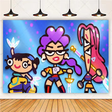 Lade das Bild in den Galerie-Viewer, HUNTR/X KPop Demon Hunters Feier Party Große Poster für Geburtstag etc.