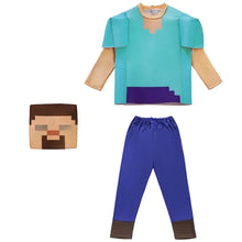 Lade das Bild in den Galerie-Viewer, Minecraft Kinder Kostüme für Halloween, Fasching, Karneval, Feier