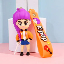 Lade das Bild in den Galerie-Viewer, Bunte Kpop Demon Hunter Schlüsselanhänger Keychain in 4 Motiven