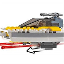 Lade das Bild in den Galerie-Viewer, Star Wars Y-Wing Jäger Klemm-Baustein Spielzeug Set (691 Teile)