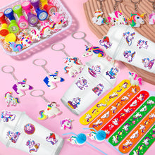 Lade das Bild in den Galerie-Viewer, Einhorn-Partygeschenke für Feier, Geburtstag, Party, 134-teiliges Geschenk Set