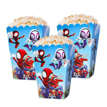 Lade das Bild in den Galerie-Viewer, Buntes Spiderman und Freunde Geburtstags Deko Kindergeburtstag, Feier