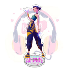 Lade das Bild in den Galerie-Viewer, Stylishe Kpop Demon Hunters Huntrix Acyl Deko Figuren