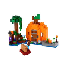Lade das Bild in den Galerie-Viewer, Minecraft Die Kürbisfarm Set Klemm-Baustein Spielzeug Set Kompatibel mit 21248