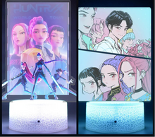 Lade das Bild in den Galerie-Viewer, Kpop Demon Hunters Nachtlicht, Lampe, Deko Lampe