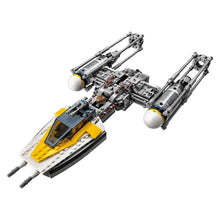 Lade das Bild in den Galerie-Viewer, Star Wars Y-Wing Jäger Klemm-Baustein Spielzeug Set (691 Teile)