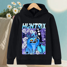 Lade das Bild in den Galerie-Viewer, Huntrix Kpop Demon Hunters Kapuzzenpullover für Kinder Saja, Derpy und viele weitere Motive