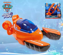 Lade das Bild in den Galerie-Viewer, Paw Patrol Aqua Welpen Spielzeug Boote Autos