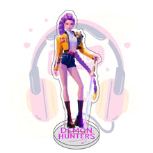Lade das Bild in den Galerie-Viewer, Stylishe Kpop Demon Hunters Huntrix Acyl Deko Figuren