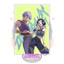 Lade das Bild in den Galerie-Viewer, Stylishe Kpop Demon Hunters Huntrix Acyl Deko Figuren