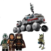 Lade das Bild in den Galerie-Viewer, Star Wars - Clone Turbo Tank Klemm-Baustein Spielzeug (kompatibel mit 75151)