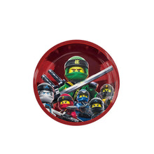 Lade das Bild in den Galerie-Viewer, Ninjago Kindergeburtstag Deko - Banner, Teller, Becher etc.