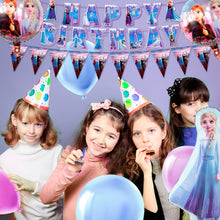 Lade das Bild in den Galerie-Viewer, Frozen Die Eiskönigin Elsa Anna Geburtstag Deko Feier Set mit 184 Teilen