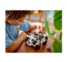 Lade das Bild in den Galerie-Viewer, Minecraft Das Pandahaus Set Klemm-Baustein Spielzeug (kompatibel mit 21245)