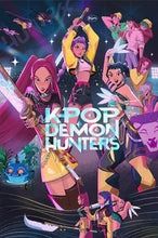 Lade das Bild in den Galerie-Viewer, Huntrx KPop Demon Hunters Poster Kunstdruck Deko