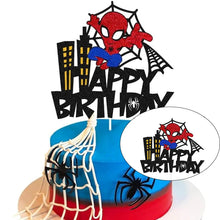 Lade das Bild in den Galerie-Viewer, Buntes Spiderman und Freunde Geburtstags Deko Kindergeburtstag, Feier