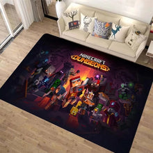 Lade das Bild in den Galerie-Viewer, Minecraft Teppich im Pixel Look - viele Motive