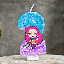 Lade das Bild in den Galerie-Viewer, Kpop Demon Hunters Geburtstagskerze mit Jahreszahl