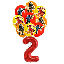 Lade das Bild in den Galerie-Viewer, Alles für die Ninjago Geburtstagsfeier, Party, Kindergeburtstag Deko