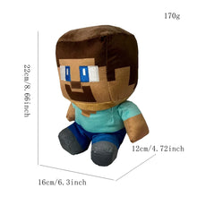 Lade das Bild in den Galerie-Viewer, Minecraft Stofftiere Creeper, Steve etc. (ca. 20-30cm)