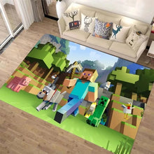 Lade das Bild in den Galerie-Viewer, Minecraft Teppich im Pixel Look - viele Motive