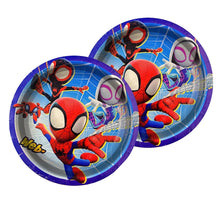Lade das Bild in den Galerie-Viewer, Buntes Spiderman und Freunde Geburtstags Deko Kindergeburtstag, Feier