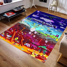 Lade das Bild in den Galerie-Viewer, Minecraft Teppich im Pixel Look - viele Motive