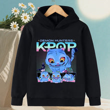 Lade das Bild in den Galerie-Viewer, Huntrix Kpop Demon Hunters Kapuzzenpullover für Kinder Saja, Derpy und viele weitere Motive