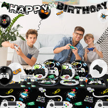 Lade das Bild in den Galerie-Viewer, Videogamer Gamer Geburtstagsdeko Set mit 140 Teilen