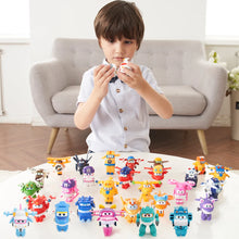 Lade das Bild in den Galerie-Viewer, Super Wings Mini Transformers Flugzeuge Spielzeug