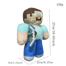 Lade das Bild in den Galerie-Viewer, Minecraft Stofftiere Creeper, Steve etc. (ca. 20-30cm)