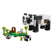 Lade das Bild in den Galerie-Viewer, Minecraft Das Pandahaus Set Klemm-Baustein Spielzeug (kompatibel mit 21245)