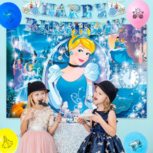 Lade das Bild in den Galerie-Viewer, Aschenputtel Cinderella Geburtstags Deko Set