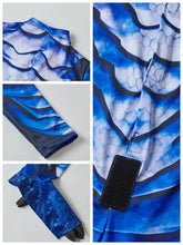 Lade das Bild in den Galerie-Viewer, Der blaue Eisdrache Kinder Kostüm für Karneval, Fasching etc.