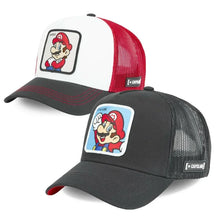 Lade das Bild in den Galerie-Viewer, Stylishe Super Mario Baseball Caps für Erwachsene