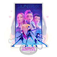 Lade das Bild in den Galerie-Viewer, Stylishe Kpop Demon Hunters Huntrix Acyl Deko Figuren
