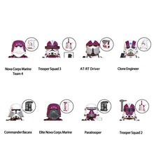 Lade das Bild in den Galerie-Viewer, 8 Stk. Nova Corps Clone Trooper Star Wars Mini-Figuren