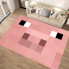 Lade das Bild in den Galerie-Viewer, Minecraft Teppich im Pixel Look - viele Motive